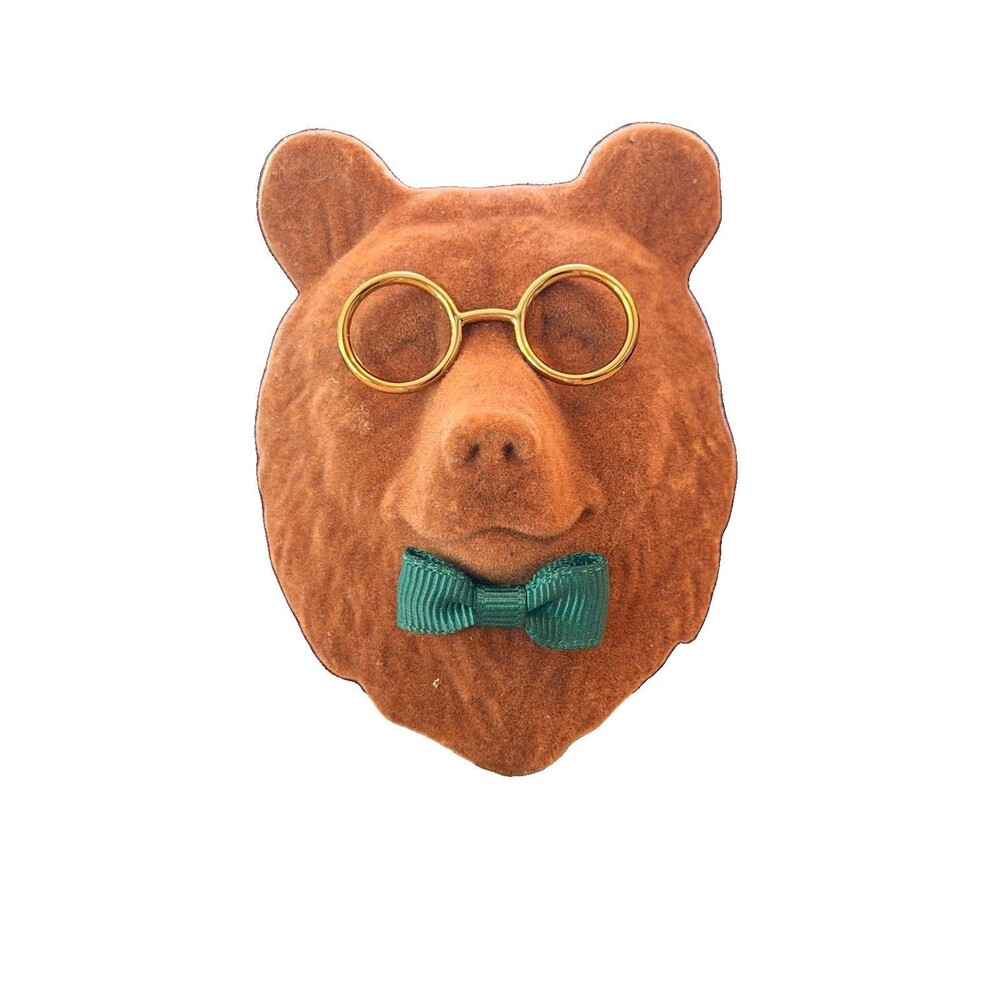 BATH & BODY WORKS BROWN BEAR GOLD GLASSES GREEN TIE WALLFLOWER FRAGRANCE PLUG IN